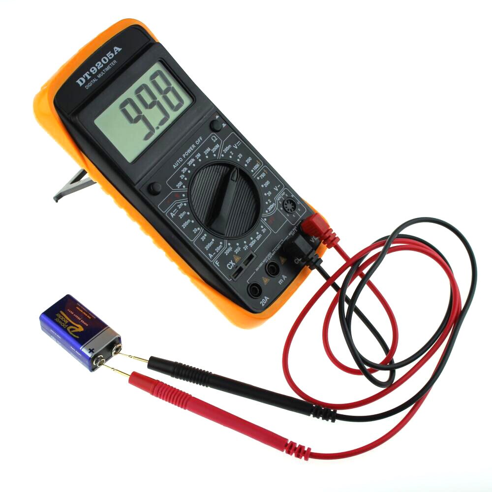 AC/DC LCD Display Auto Electric Handheld Tester Digital Multimeter Meter Ammeter COMS nice Vicky