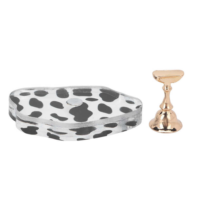 Présentoir pour Nail Art, porte-pointe d&#39;ongle, Portable, à la , pour Nail Art, pour Salon à domicile: gold