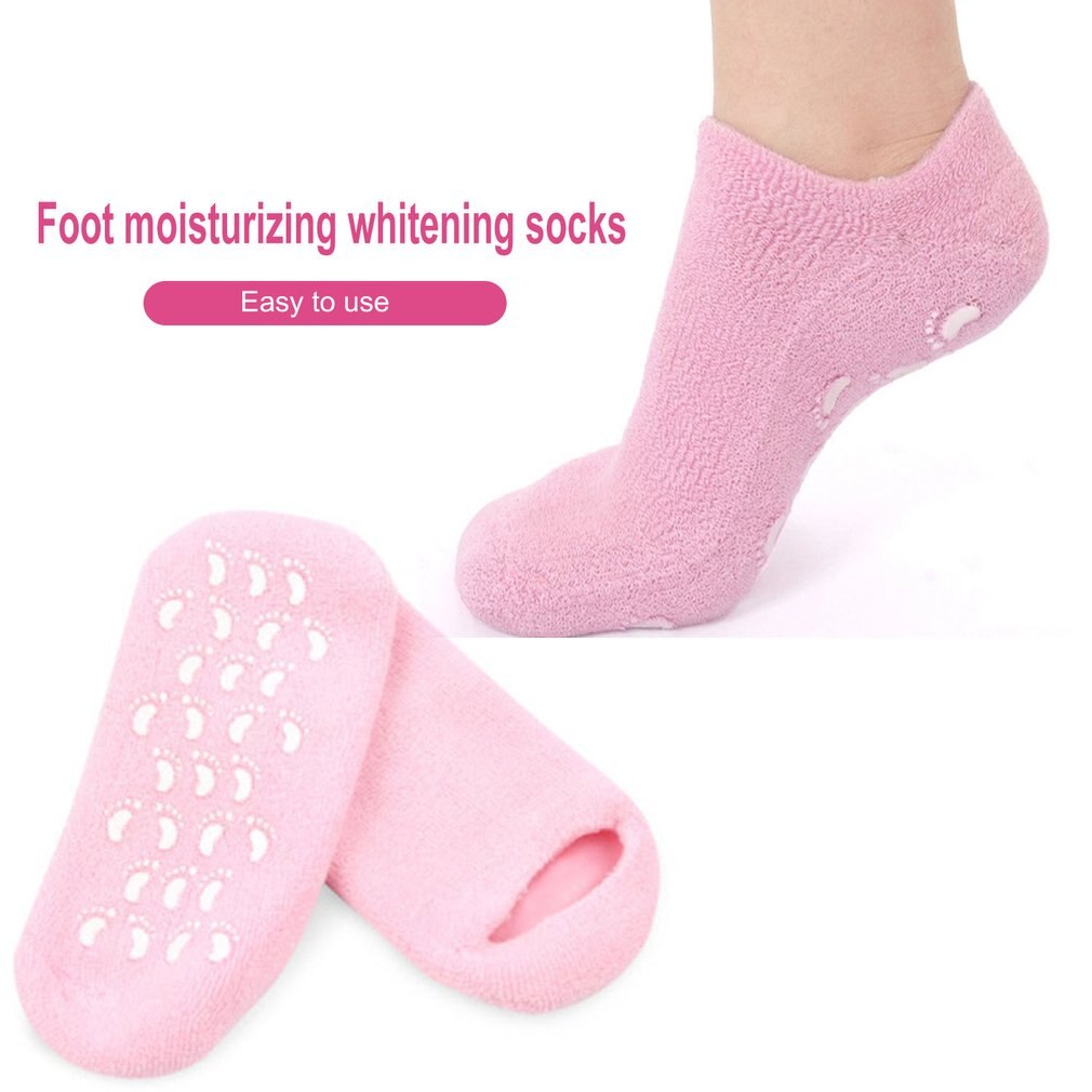Hydratant blanchissant exfoliant pied masque gants Spa Gel chaussettes main masque soins des pieds beauté coton chaussettes