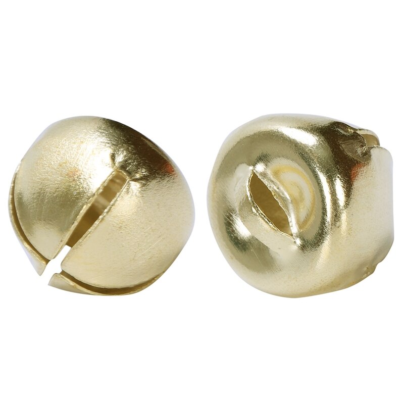 Jingle Bells 12mm Gold - 100 Pack