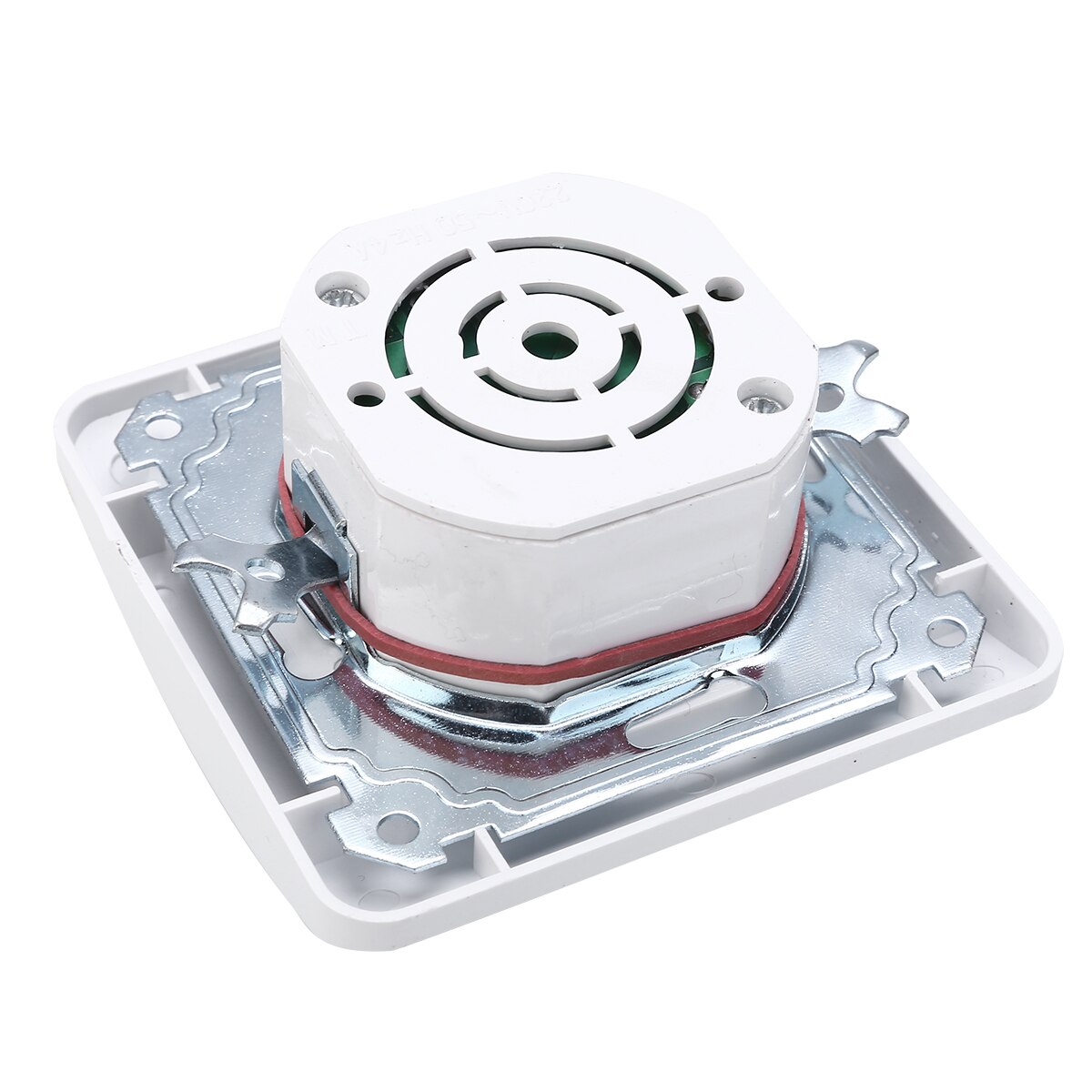 Adjustable Wall Mount Rotary Knob Switch LED Dimmer Switch Controller White Plastic For Light Lamp Turning Dimmers 80*80mm