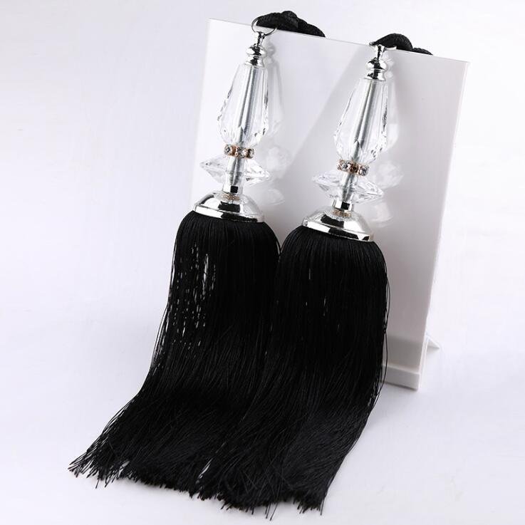 style curtain decoration accessories acrylic crystal hanging ball tassel bandage home textile decoration supplies: NO 10