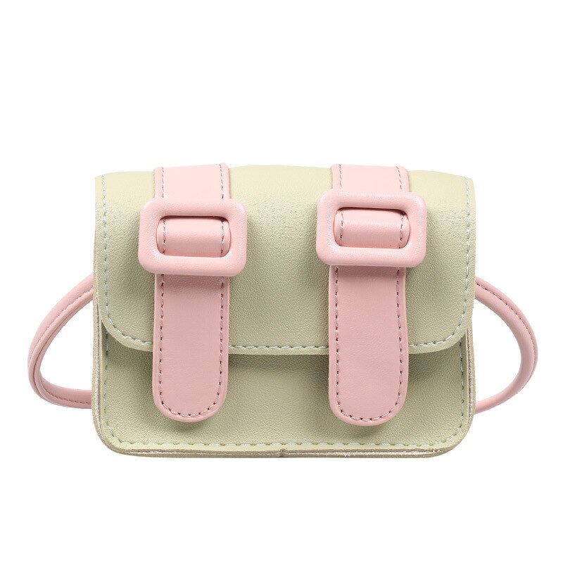 Korean Kids Mini Bag Purses Cute Little Girl Small Coin Wallet Pouch Bag Kawaii Toddler Girls Party Change Purse: Green