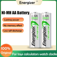 Original Energizer AA 1.2V 2450mAh NI-MH Rechargeable Battery For Flashlight Camera Toy Remote Control NIMH Pre-charged Battery