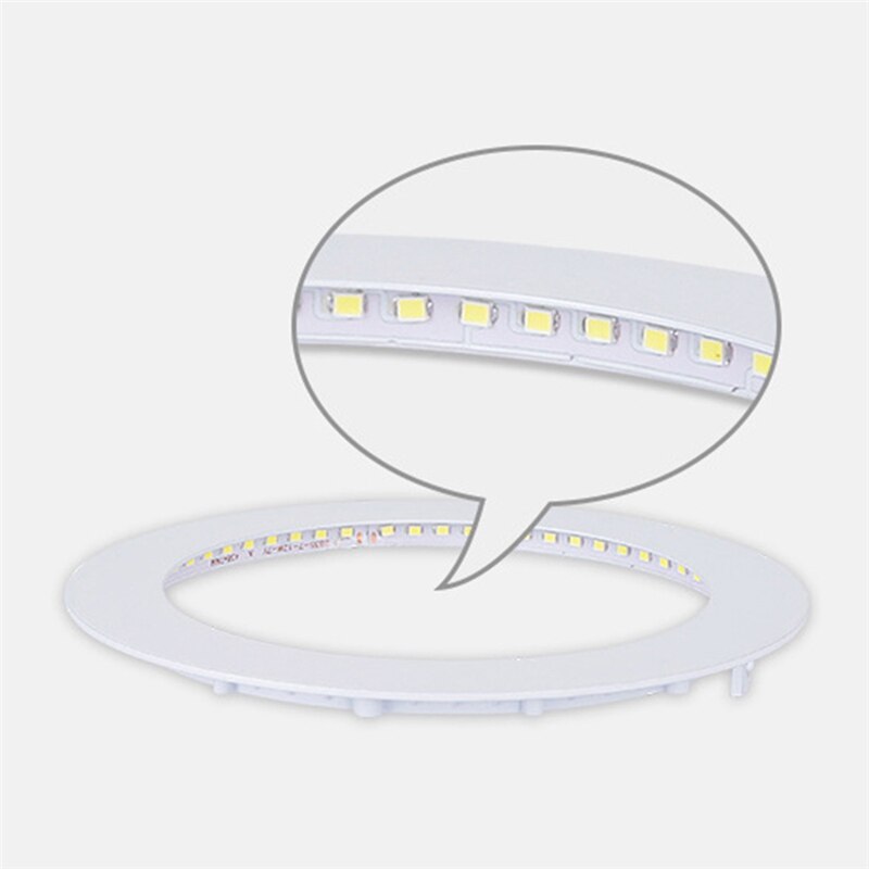 3W Round Ultra Slim Recessed LED Flat Panel Ceiling Spot Lights Downlights Spotlights LED Panel Light Spot Ceiling Down Light