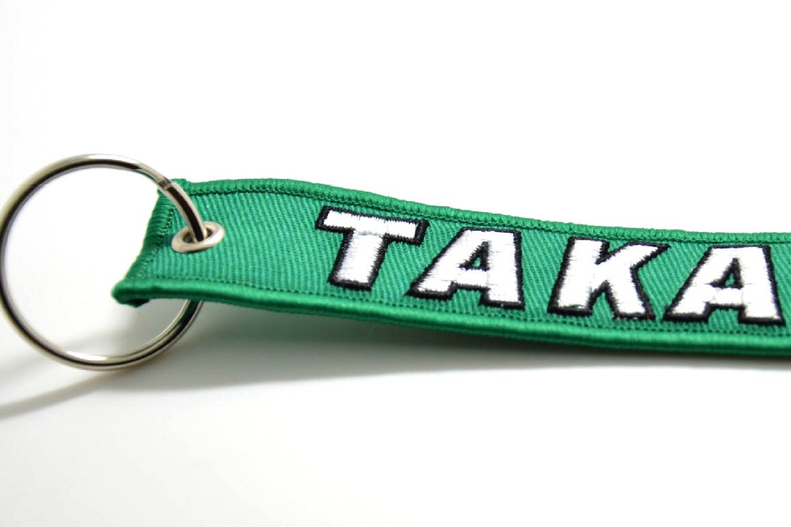 Sleutelhanger met hartslag voor motorrijders, sieradenborduurwerk, sleutelhanger voor auto en motorfiets.: 2