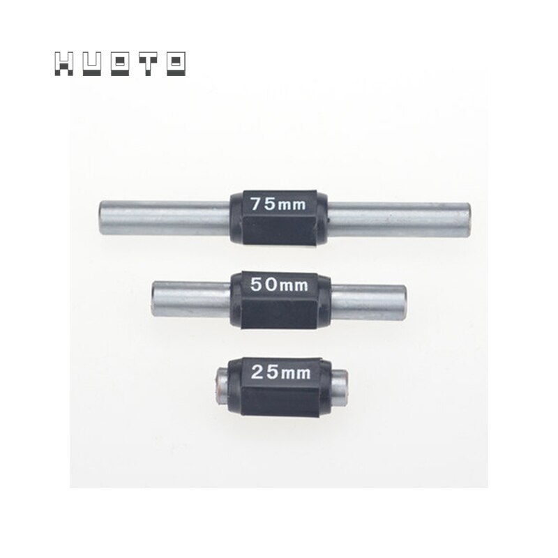 Caliper Micrometer 25mm 50mm 75mm 100mm 125mm 150mm Inner diameter outer diameter Calibration Block Rod Bar Gauge Caliper Tools
