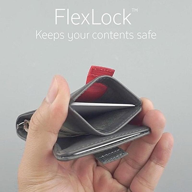 Usd Clip Leather Pull Wallet Usd Clip Card Holder Pull-out Elastic Band Card Bag Pu Leather Female Mini Wallet With Card Holder