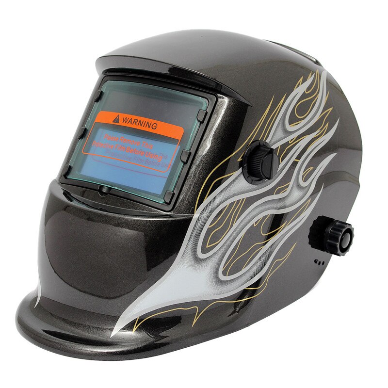 Automatisk svejsehjelm svejsemaske automatisk svejseskærm mig tig bue elektrisk svejsemaske/hjelme til svejsemaskine: Orange