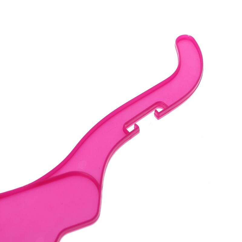 Perchero de plástico resistente para ropa de mascotas, perros, cachorros y gatos, colgador de ropa, accesorios para productos para perros, colgadores de tela para perros, tamaño S/L, 10 Uds.