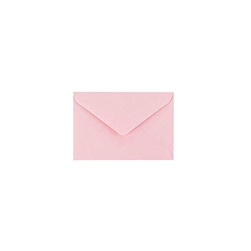 10PCS Color Mini Envelope Membership Card Paper Storage Blank Envelopes ID Card Packing Letter Envelope: pink