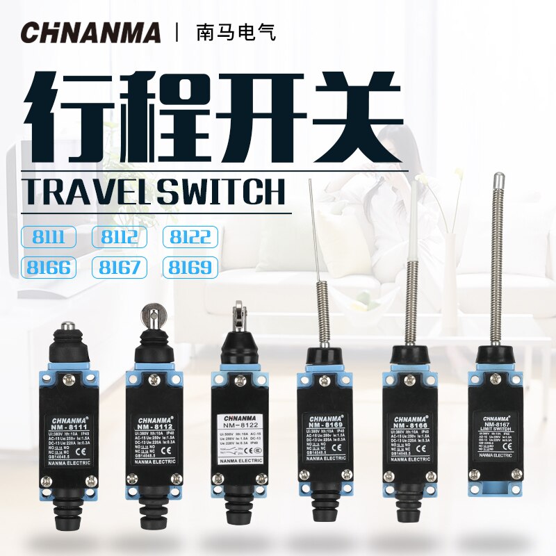 NM- 8 limit switch Rotary Adjustable Roller Lever Arm Mini Limit Switch