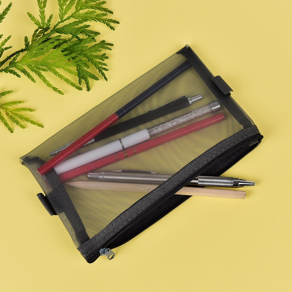 primary and secondary school stationery pencil case pod Casual pen Bag student Zipper pencil Transparent