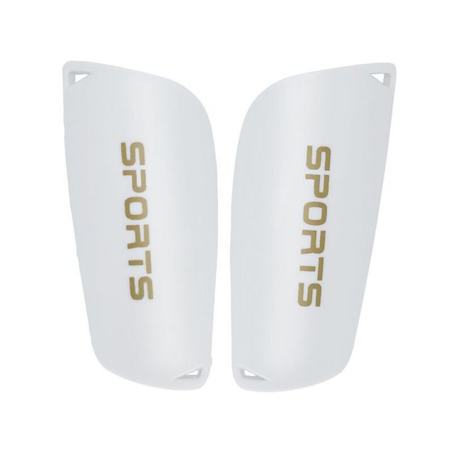 1 Pair Sports Soccer Shin Guard Pad For Kids Football Shin Pads Support Calf Sleeve Shinguard For Adult Teens Children: white / S Kids
