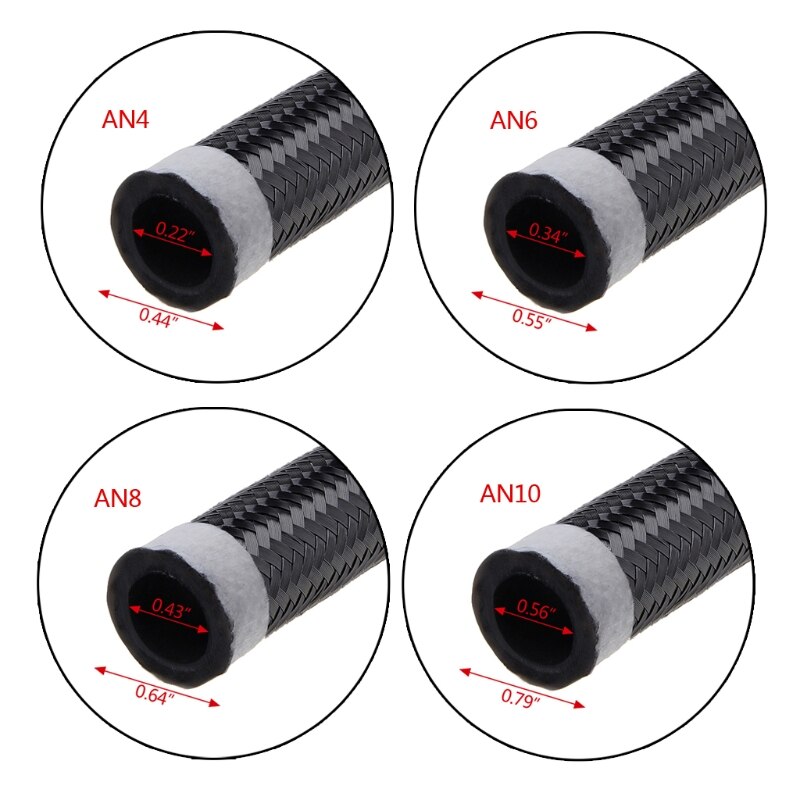 Billet Aluminum Hose Line Separator 12AN Nylon/Steel Iceland