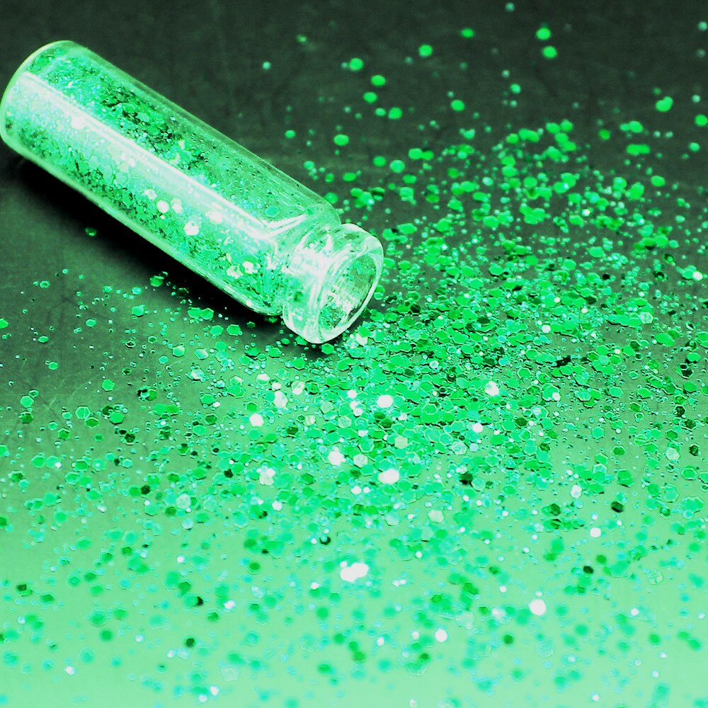 1 flaska ljus guld holografisk paljett glitter skimmer diamant ögon glänsande hud highlighter ansikts glitter festival smink glänser: 4