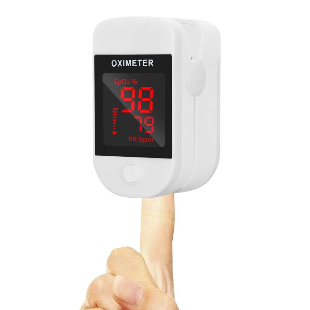 Pulsoksymetr Finger-pulsoximeter Blut Sauerstoff Monitor Mini SpO2 Monitor Sauerstoff Sättigung Monitor Messung Messgerät Gerät