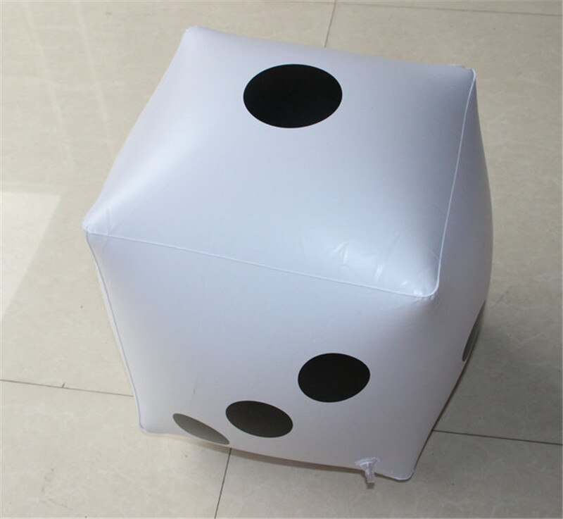 1pc Aufblasbare Luft Nummer Würfel 30*30cm Lustige Party Lieferungen Spielzeug Für freundlicher freundlicher Erwachsene Ich bin Freien Spiel spielen Würfel Wasser Spielzeug