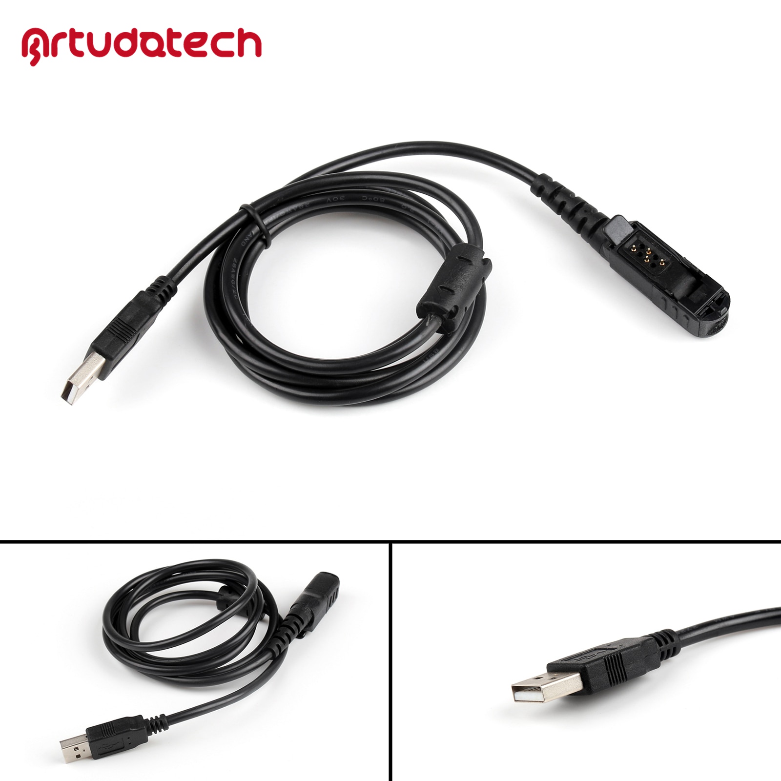 Artudatech usb programmeringskabel til motorola xir  p6600 p6620 xpr 3300 xpr 3500 mtp 3100 dp3441