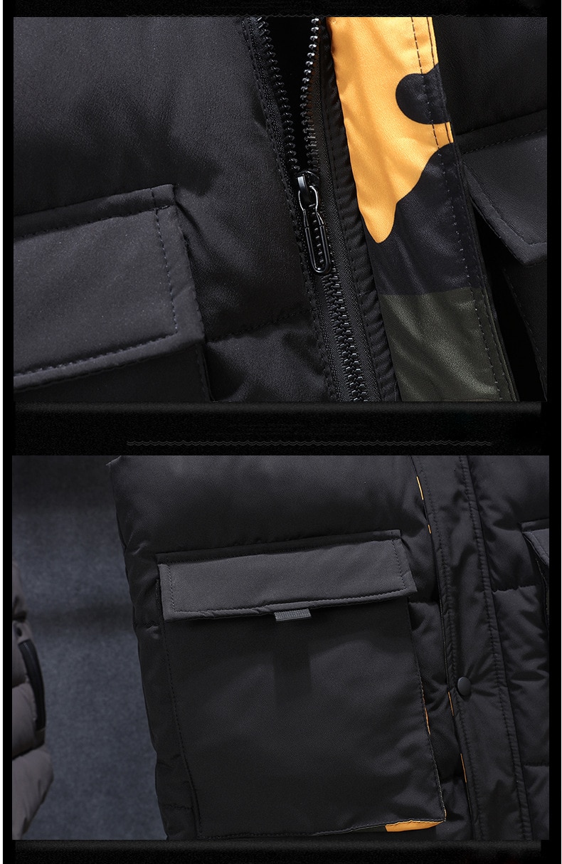 Winter Vest Men Plus Size 7XL 8XL 9xl 10xl Casual Winter Sleeveless Jacket Male Hooded Thick Warm Parka Jacket Waistcoat Men