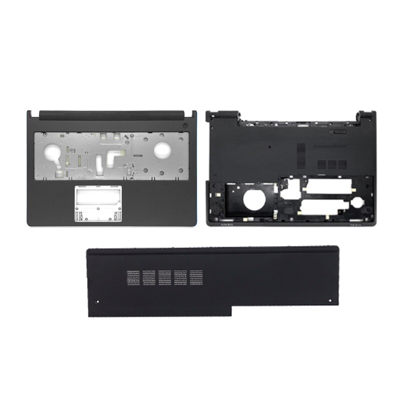 LCD Back Cover/Front Bezel/Hinges/Palmrest/Bottom Case/Door Cover For Dell Inspiron 15 5000 5555 5558 Non Touch White