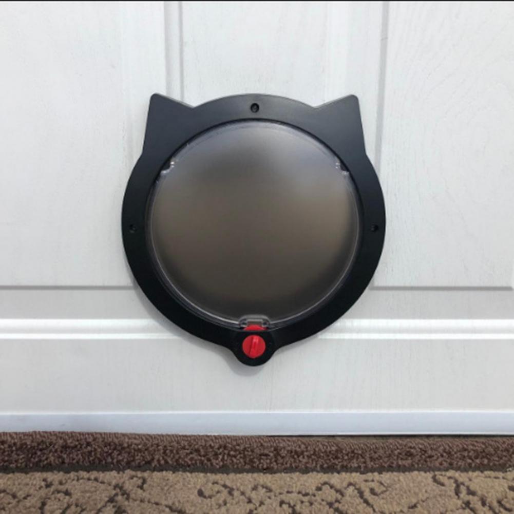 Pet Locking Cover Useful Useful Quiet Lockable Pet Flap for Outdoor Cats Doors Pet Door