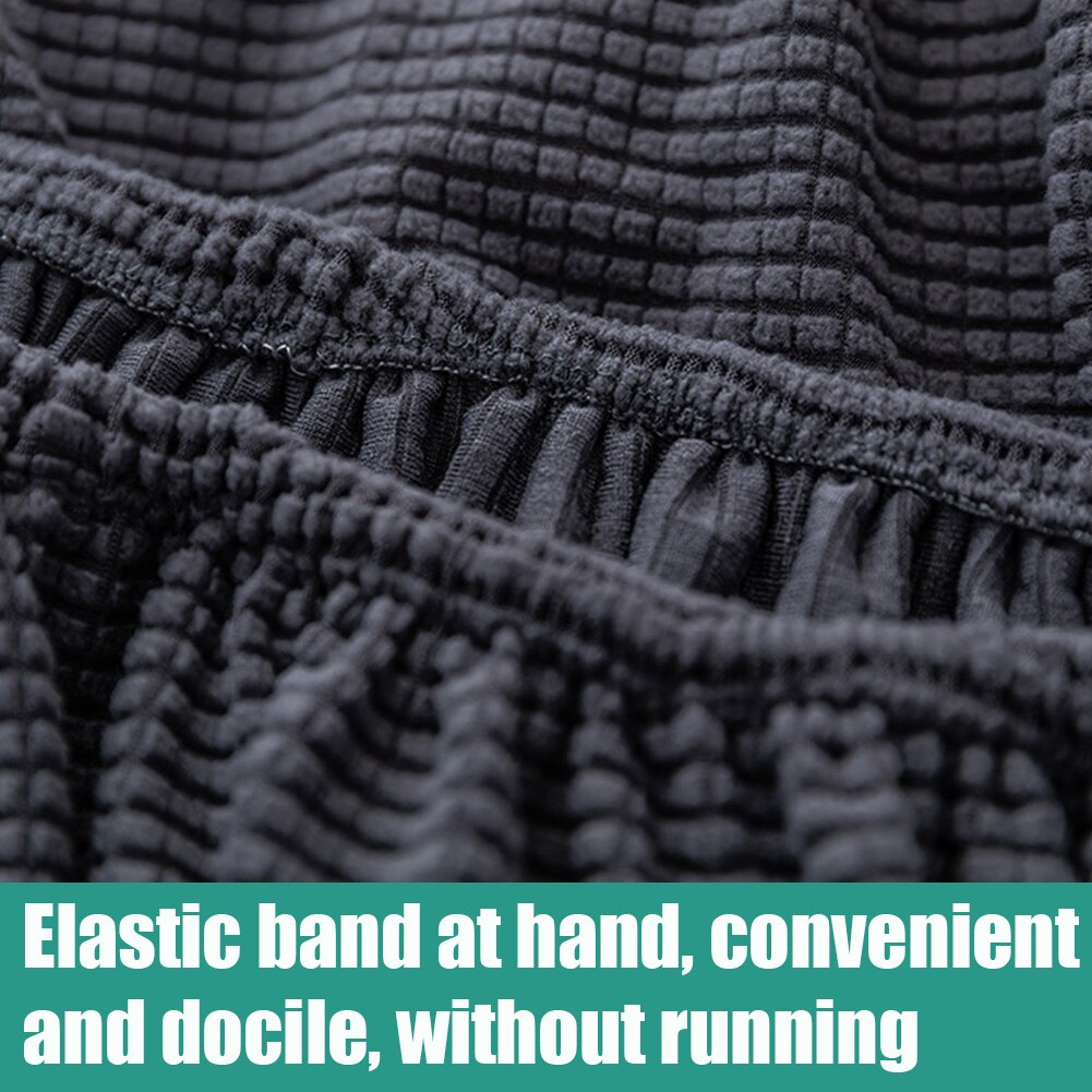 Nordisk stil elastisk solid stretch soveværelse indretning sengegavl betræk blødt ryglæn moderne støvtæt beskytter jacquard hotel hjem