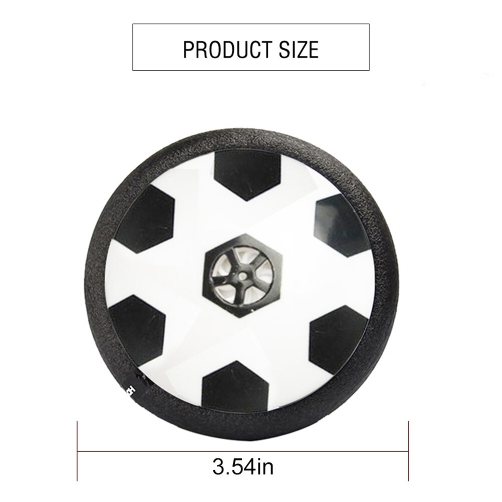 Luftkraft sväva fotboll inomhus fotboll leksak utan musik ljus blinkande boll leksaker barn sport spel barn & #39 ;