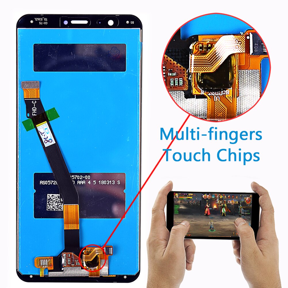 Ensemble écran tactile LCD, 5.65 pouces, avec châssis 2160x1080, pour Huawei P Smart 7S FIG LA1 LX1 L21 L22