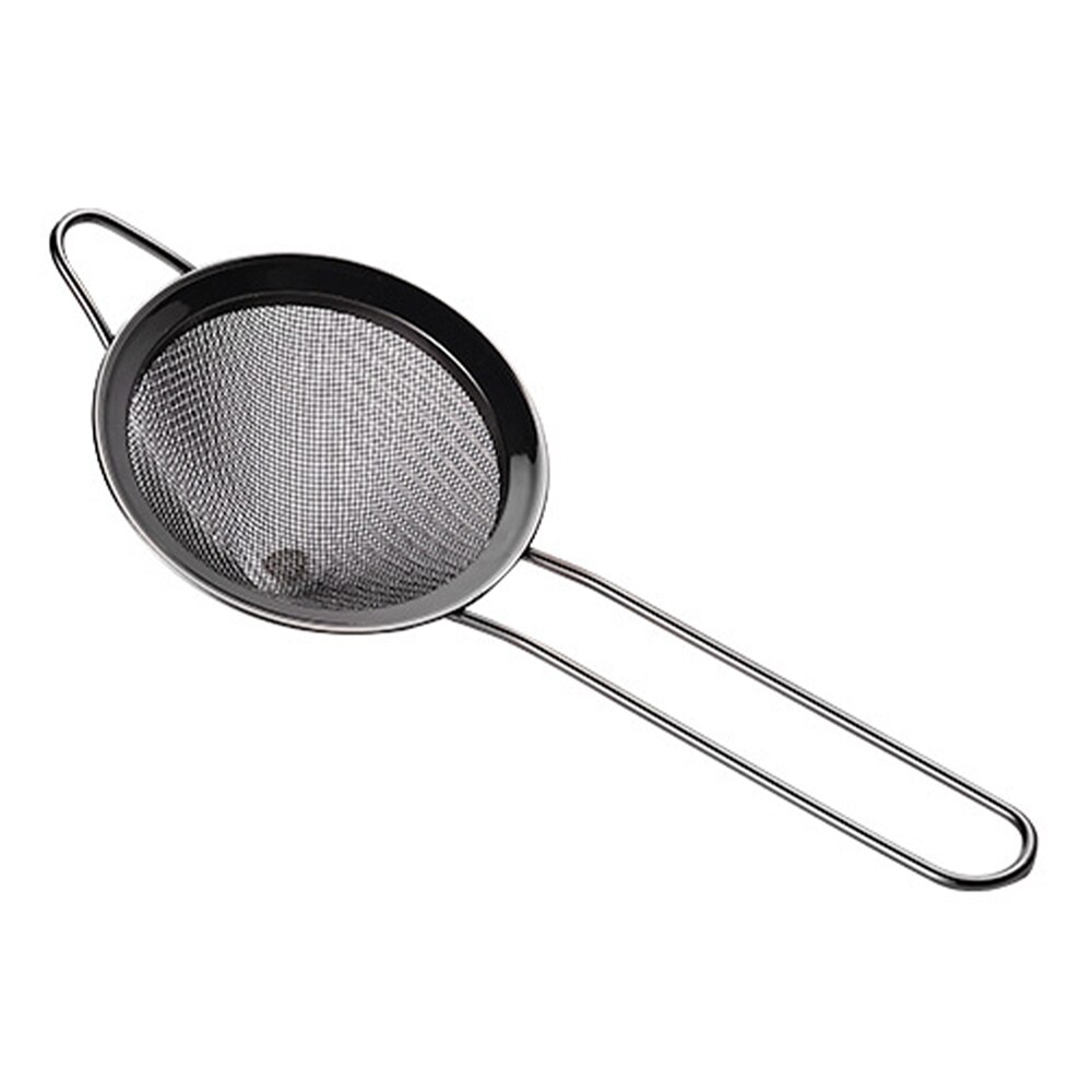 Colador de malla de acero inoxidable 304, filtro de cuchara de derrame de aceite, cuchara de filtro de cocina, colador pequeño de aceite, tamiz de malla, Espumador de sopa: B