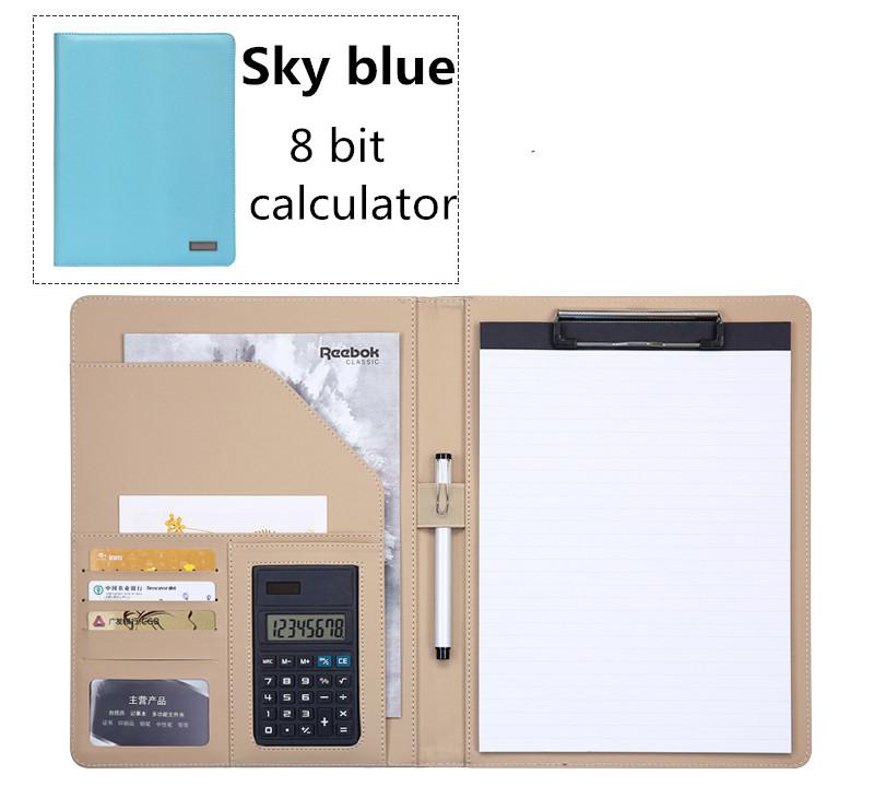 A4 Multifunktions Ordner Mit Metall Rechner Kortex Neue Ordner Verkäufe Ordner Manager Ordner: 10