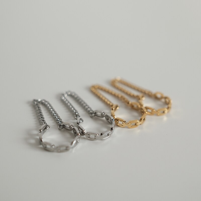 Ghidbk Rvs Sieraden Verklaring Gelaagdheid Hollow Ketting Kwast Oorbellen Clips Delicate Vrouwen Geometrische Oor Manchetten