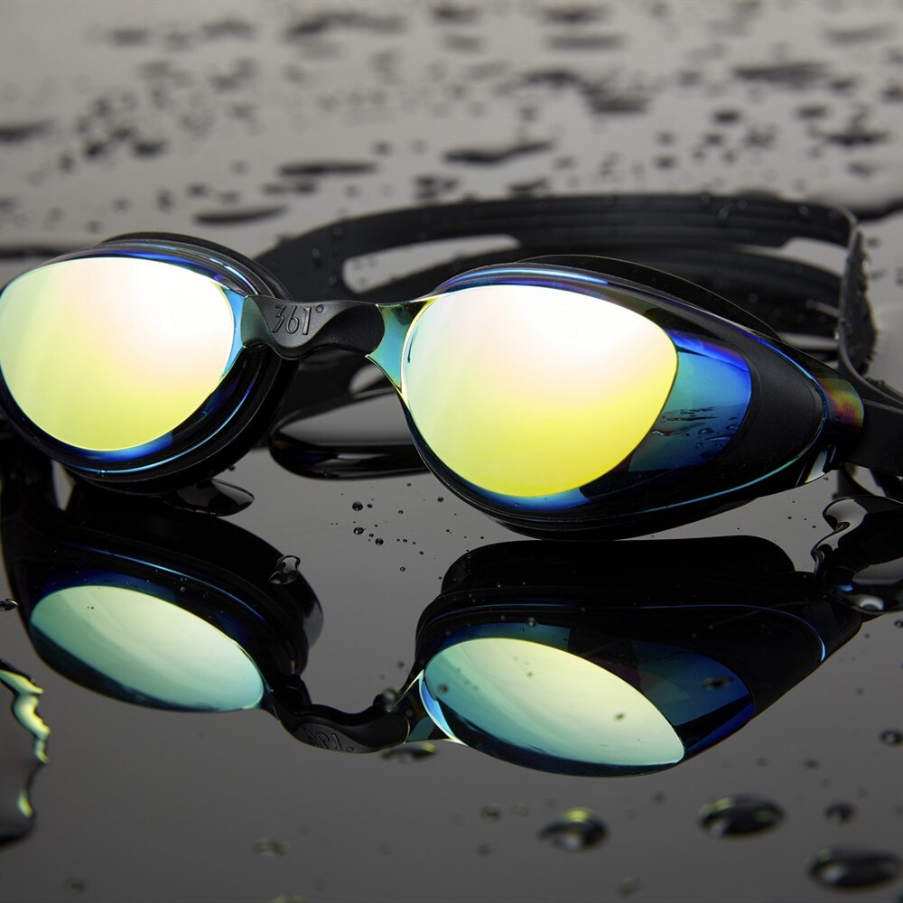 361 schwimmen Brille HD Wasserdichte Anti Nebel Gespiegelt Einstellbare Silikon Schwimmen Brille Schwimmen Ausrügestochen Schwimmen Brillen: SLY196042-12