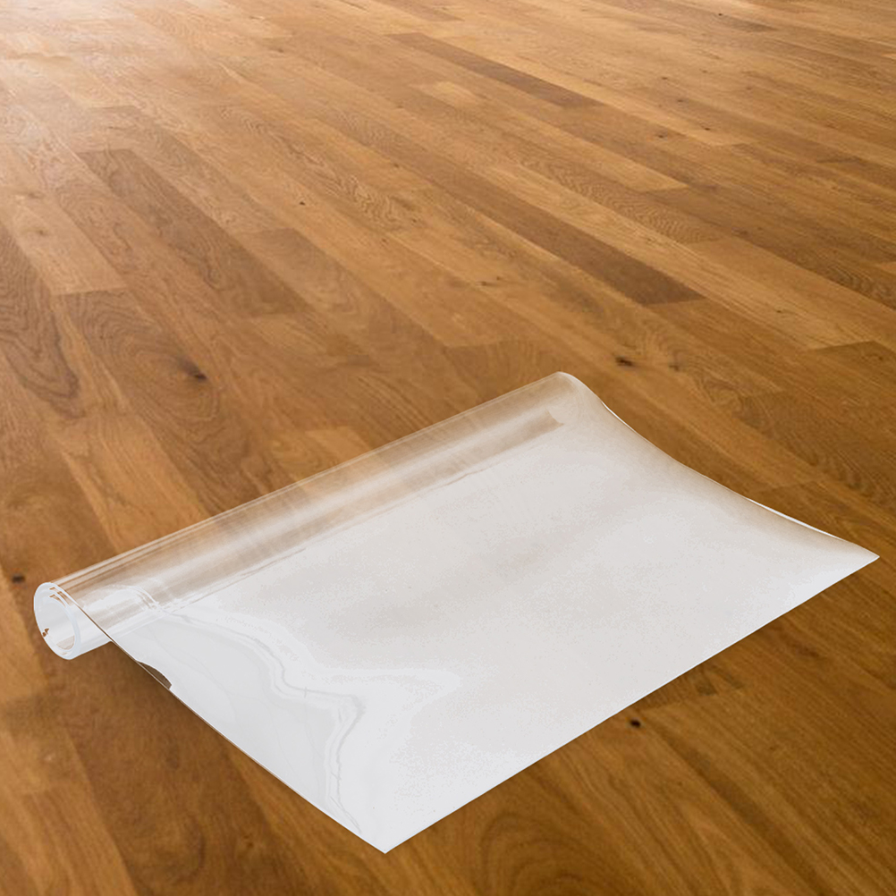 Tappeto trasparente Tappetino per sedia in PVC Rivestimento per pavimento Ufficio trasparente per protezione per tappetini da scrivania