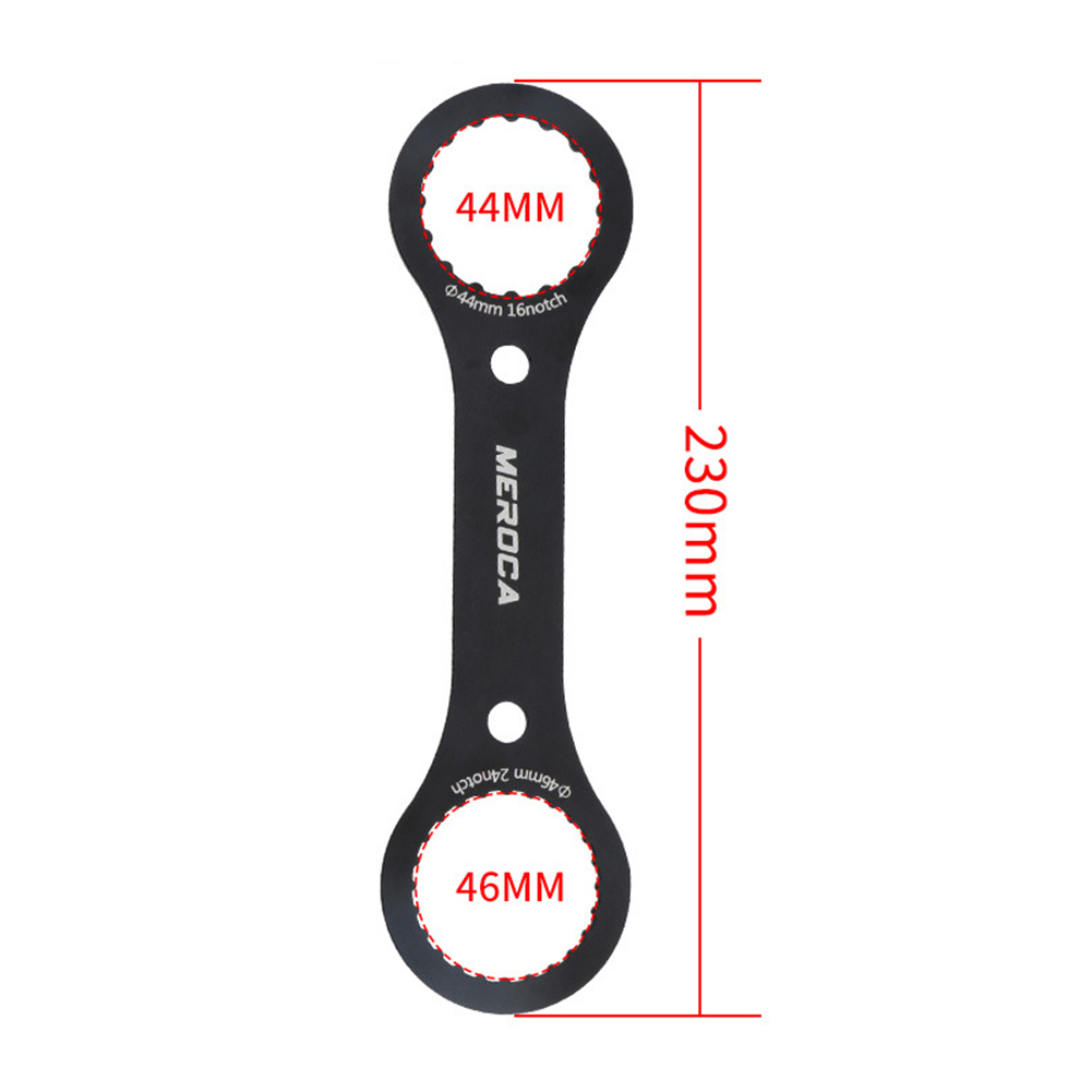 Installazione di rimozione magnetica della chiave del movimento centrale della bicicletta per gli strumenti di riparazione MTB Shimano BB51/BB52/BB70/BB71/RS500/MT500: BB44 and BB46