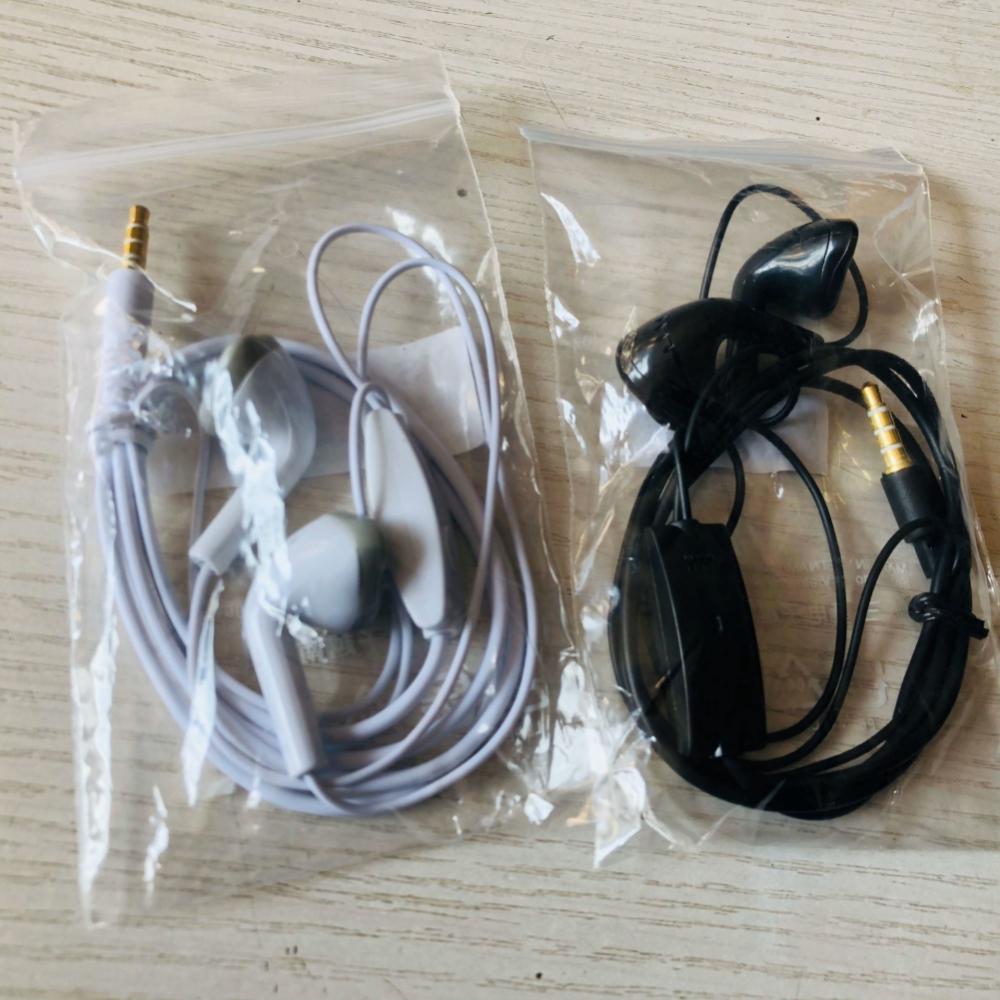 Øretelefon ledningsstyrte kablede ørepropper med mikrofon kablet headset smarttelefon headset bærbar i-øre-type