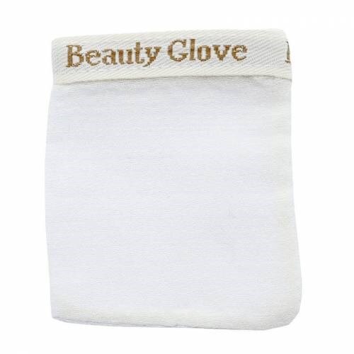 Le gant de beauté 100 soie exfoliant gant de bain pour le visage