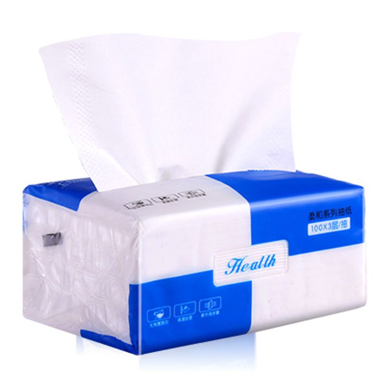 4Pcs Multifold Toilet Paper Soft Strong Series 3-Ply Roll Sheets Bath Tissue