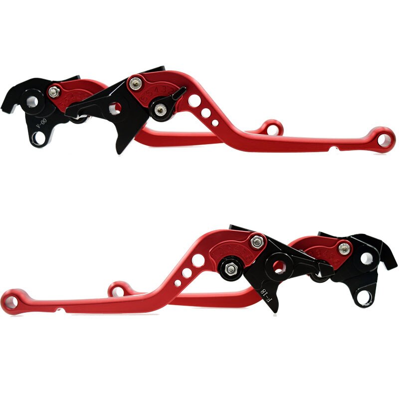Kort og lang til yamaha yzf 600 r6 2005 2006 yzf 1000 r1 2004 yzfr 6 yzfr 1 motorcykel justerbare cnc bremse koblingshåndtag