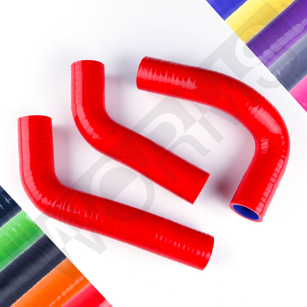 1989-1998 Mazda Miata MX5 MX-5 ND 1.8L Refrigerante Mangueira Do Radiador Silicone Kit 1990 1991 1992 1993 1994 1995 1996 1997: Red