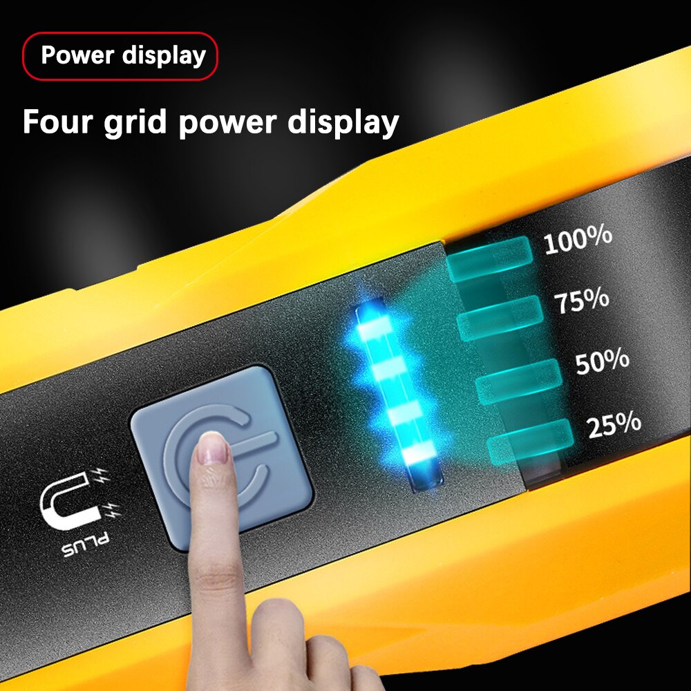 Led arbejdslygte 15w bærbar cob arbejdslygte arbejdslampe arbejdslampe lommelygte xpe arbejdslys søgelygte usb genopladelig