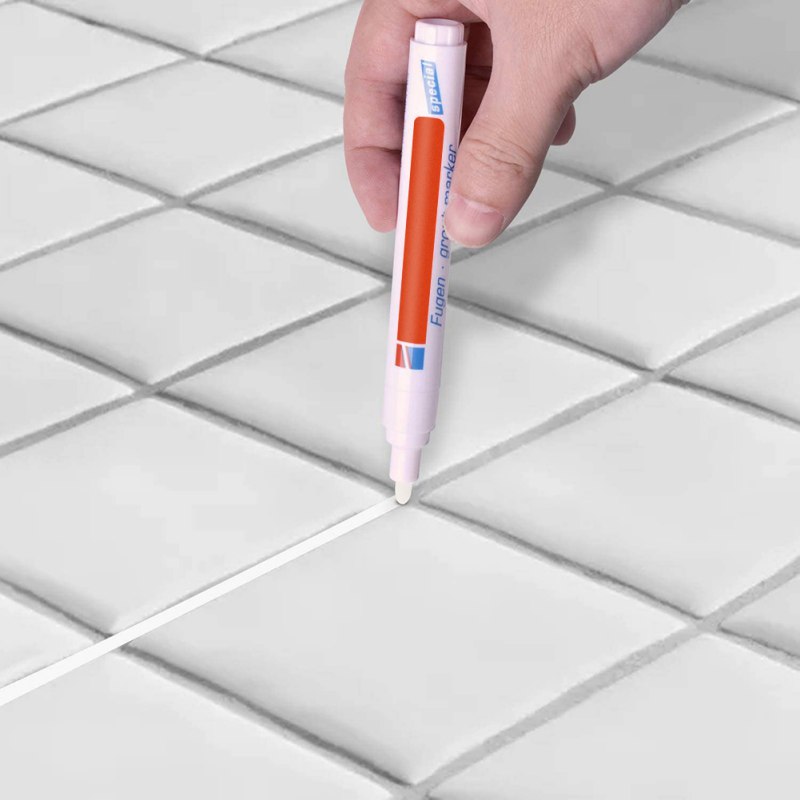 Carrelage Joint réparation couleur stylo carrelage coulis tuile recharge ciment stylo étanche à la moisissure mur de remplissage porcelaine peinture nettoyant