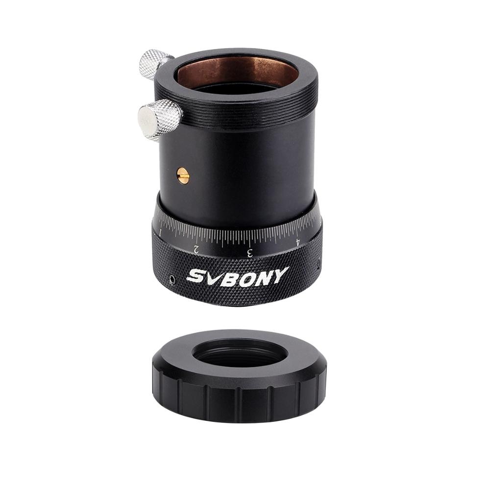 SVBONY High Precision 1.25" Double Helical Focuser for Schmidt Telescope Lenses w/SCT Mount Astronomy Telescope Adapter