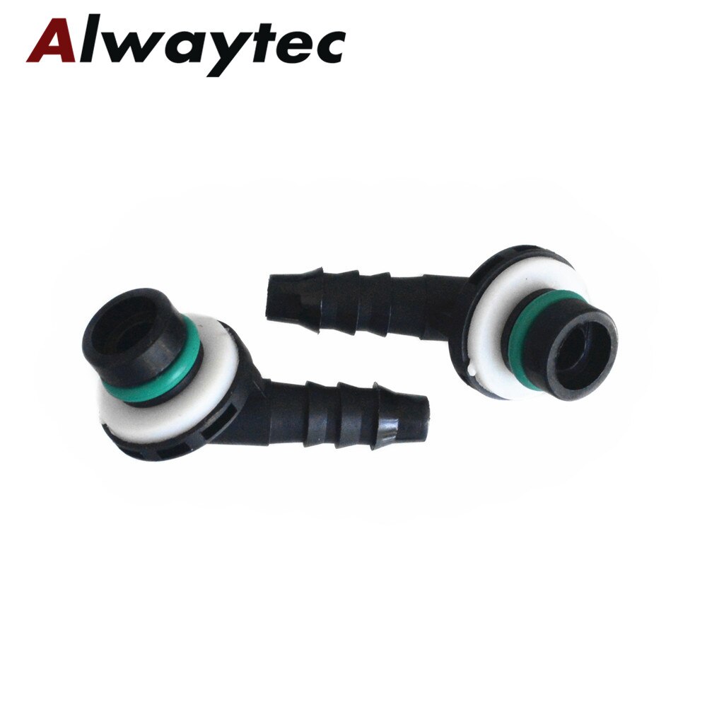 Conector rápido de D12-ID6-60 ° para manguera de agua de coche, accesorio de manguera de combustible,
