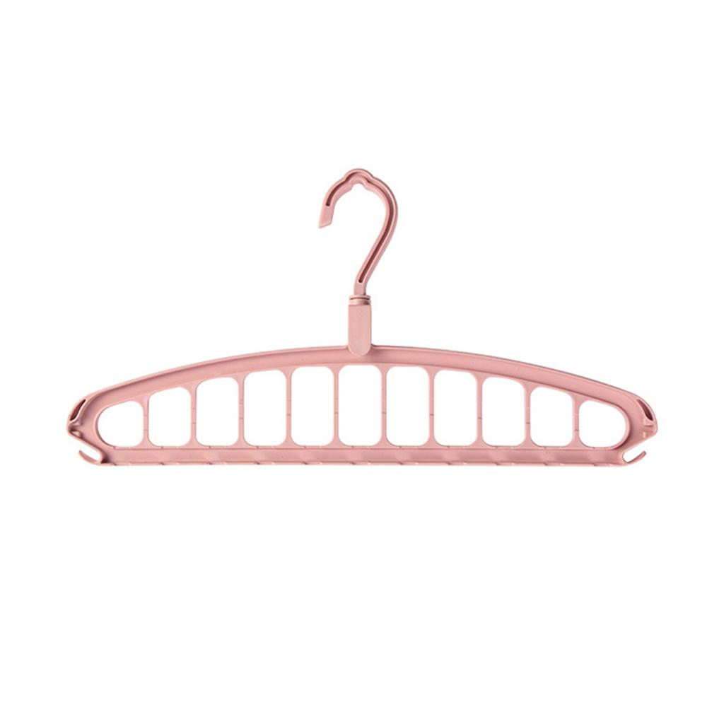 Multi-port Support Circle Clothes Hangers Clothes Drying Racks Multifunction Plastic Scarf Clothes Hanger Storage Rack