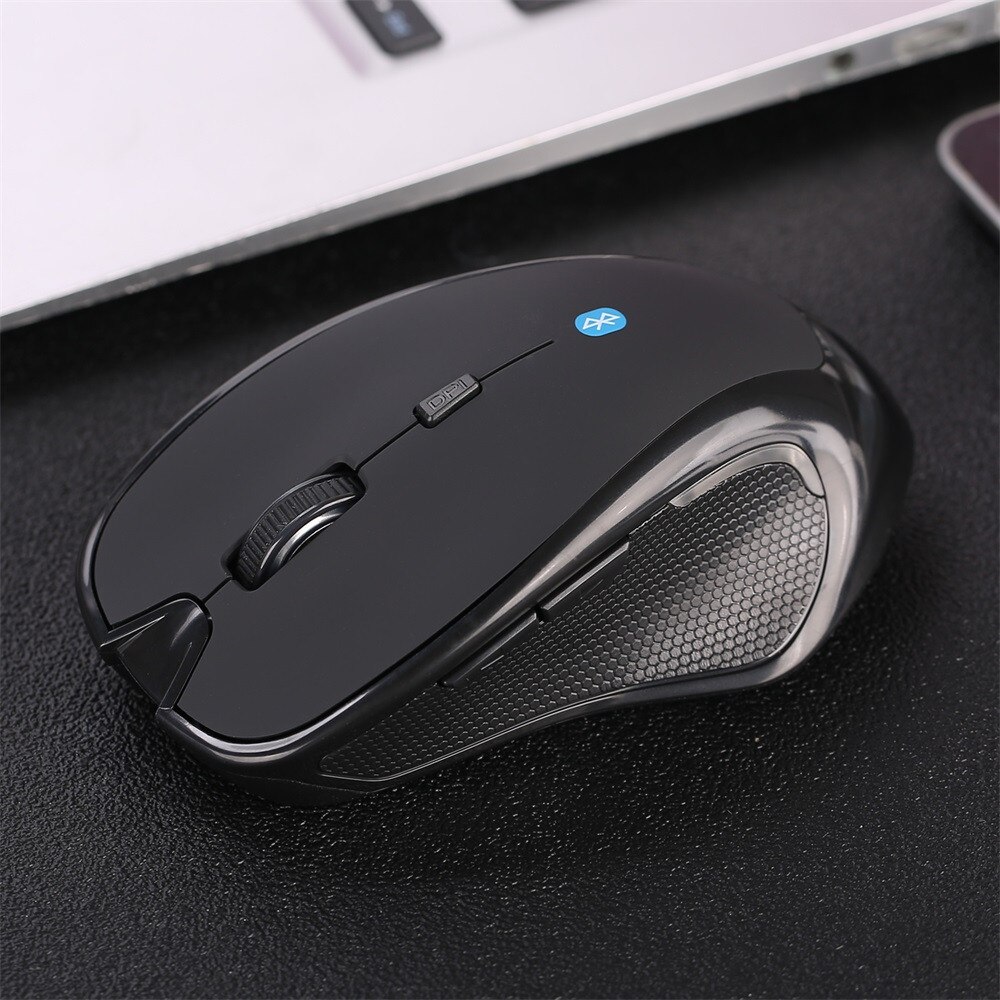 CARPRIE Wireless Mouse - Bluetooth 3.0 - 1600 DPI - 6 Buttons - Optical - for PC Laptop