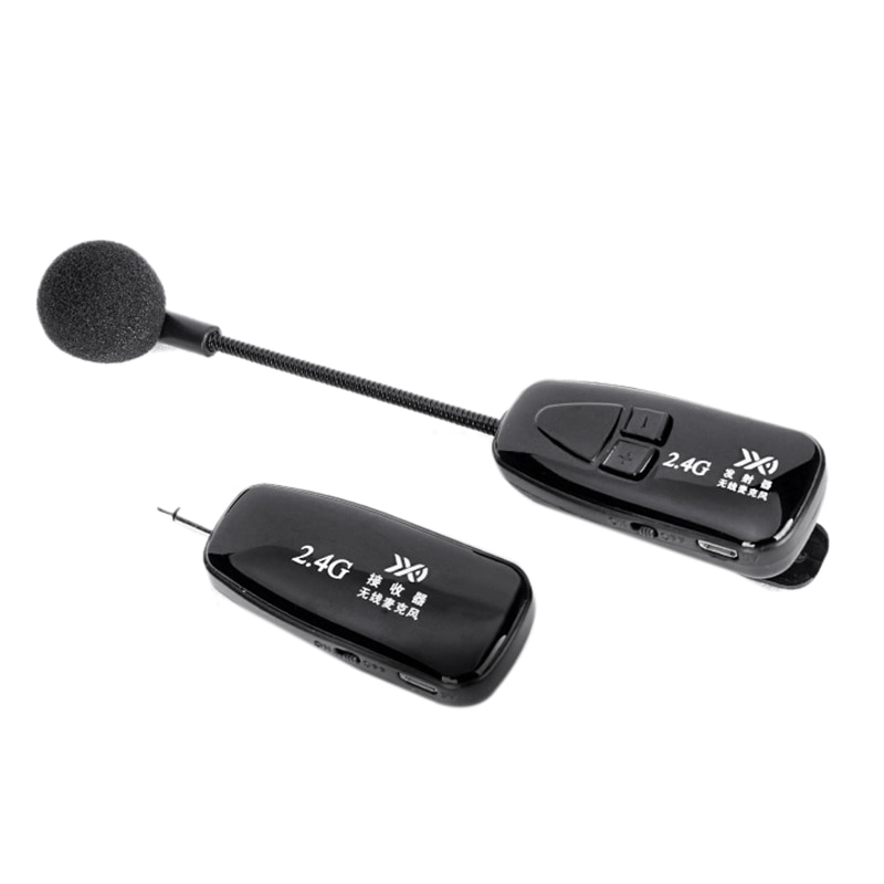 2.4G Wireless Tie Clip Microphone Lavalier Lapel MIC Mobile Phone Wireless Microphone Erhu Pickup MIC