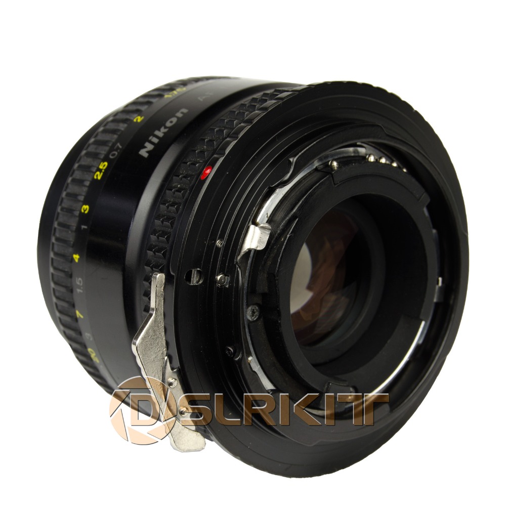 Lens Adapter Ring Voor Nikon G AF-S AI F Lens en Canon EOS EF Mount Adapter 650D 600D 550D 1100D 60D 7D 5D