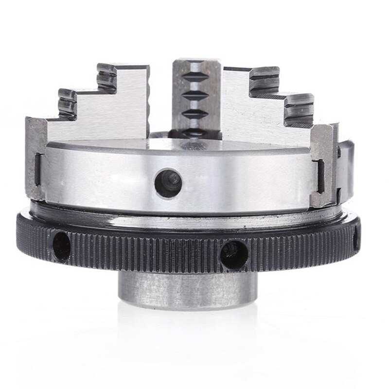 Portabrocas de torno de 3 mordazas K01-63/65/M14, Mini torno de Metal autocentrante, herramienta de accesorios con 2 uds.
