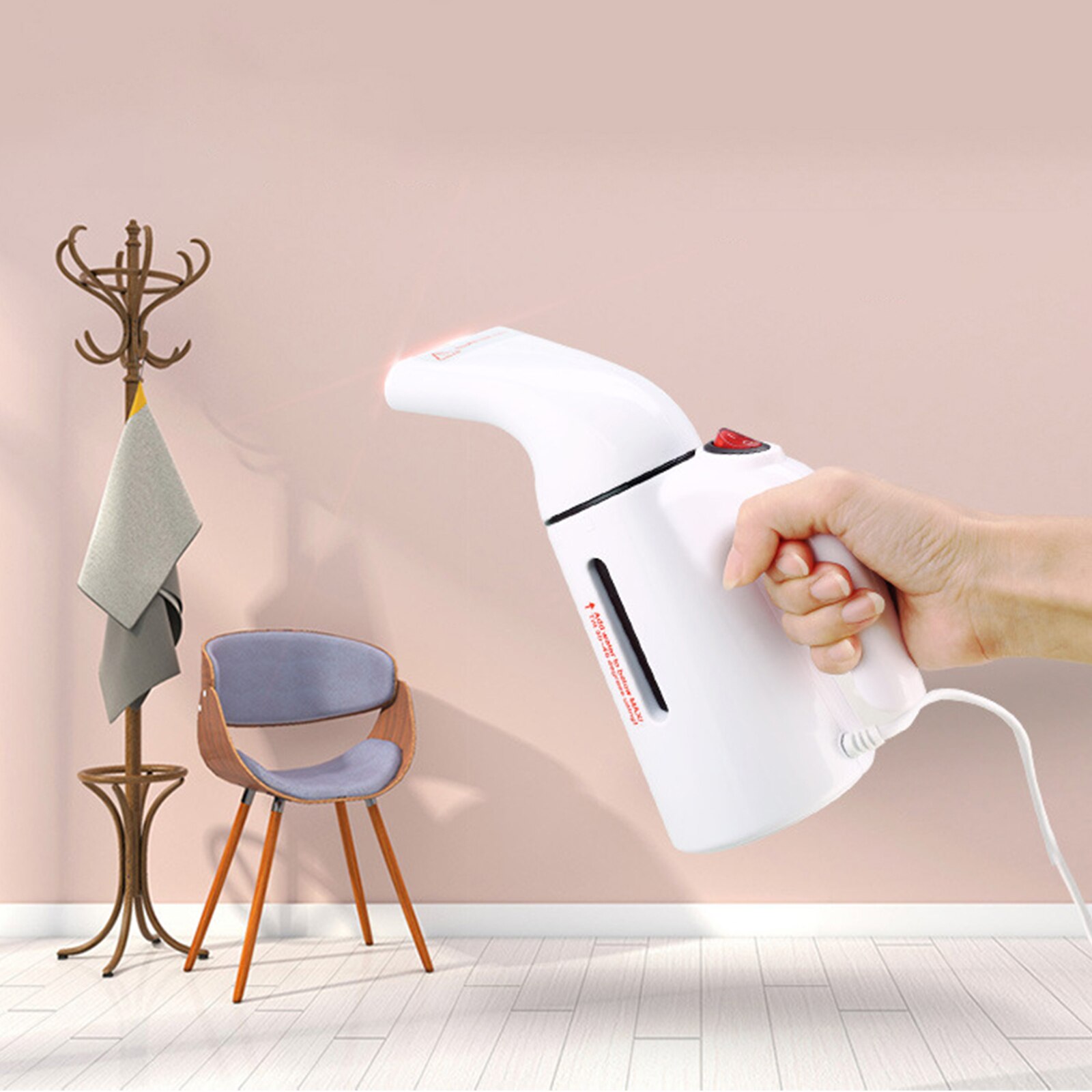 Handheld Garment Steamer Household Fabric Steam Iron Hanging Ironing Wrinkles Removing Lightweight Steamer For Home Office